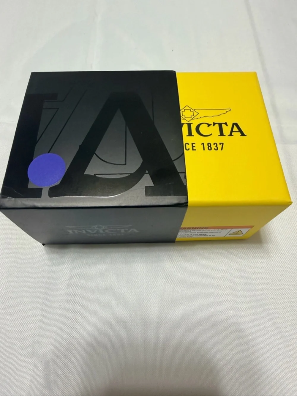 Invicta Gold and Black Men's Bracelet Watch